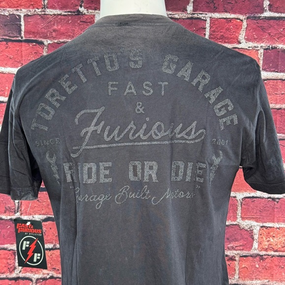 Fast & Furious By Affliction Men’s Short Sleeve T-Shirt - Size: Large / 2XL- NWT - Picture 9 of 11